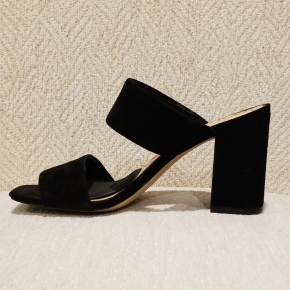 delaney block heel mule